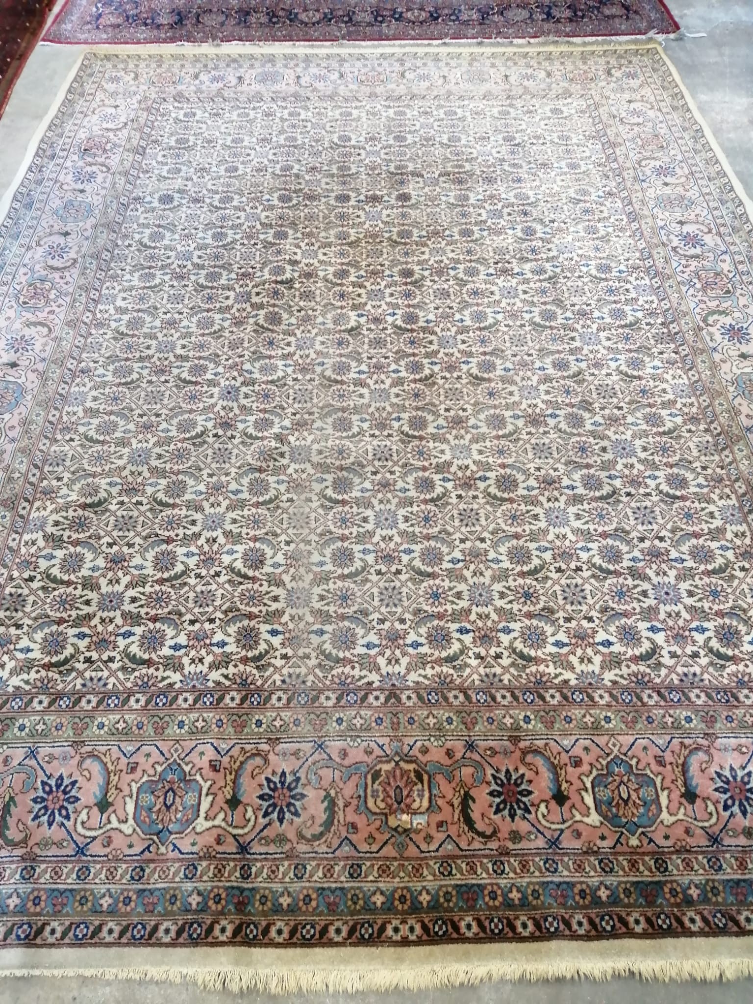 A Tabriz carpet, 340 x 250cm